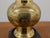 Mid 20th Century Asian Style Brass Table Lamp For Sale In Washington DC - Image 6 of 6