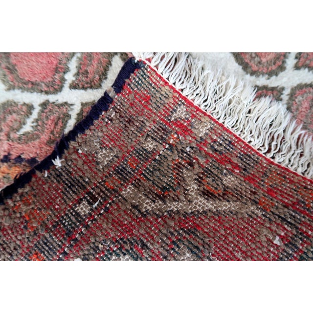 Persian 1970s, Handmade Vintage Persian Hamadan Rug 2.3' X 3.9 For Sale - Image 3 of 9