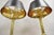 Metal Vintage French Empire Brass & Italian Black Marble Column Table Lamps - A Pair For Sale - Image 7 of 12