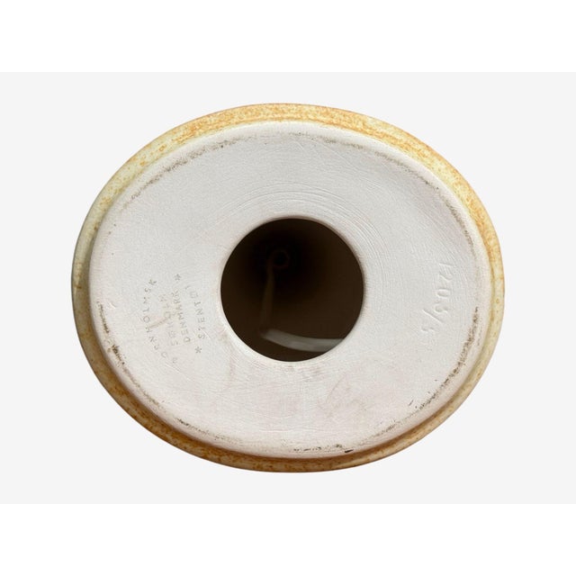 Søholm Stentøj, Table Lamp, Brown Glazed Stoneware, Denmark, 1960s For Sale - Image 10 of 10