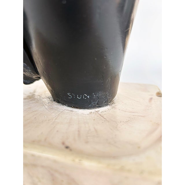 Late 20th Century Alva Studios Aphrodite Sculpture Copy, Museum of Modern Art New York & Pedestal - Set of 2 For Sale In Miami - Image 6 of 16