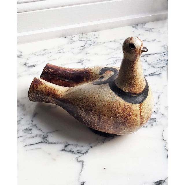Ceramic Mid-Century Modern Studio Pottery Dove Sculpture, 1960s For Sale - Image 7 of 14