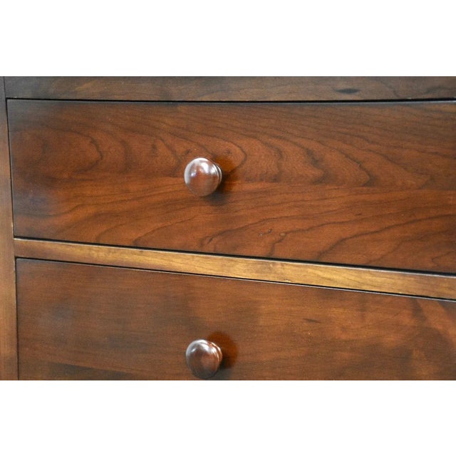 Wood 1990s Ethan Allen American Impressions Cherry Nightstand For Sale - Image 7 of 8