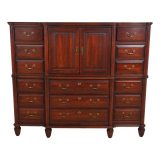 Durham Cherry Armoire Chifferobe Tv Unit For Sale