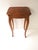 Rococo Rococo Style End Side Accent Table With Burl Top, Small For Sale - Image 3 of 14