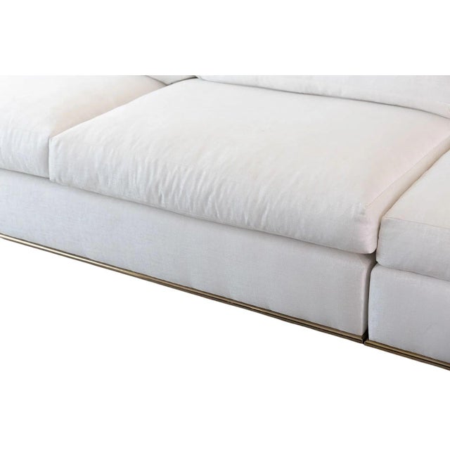 Pair of Nathan Anthony “Haus” Custom Sofas. u.s.a. 21st Century For Sale - Image 4 of 11