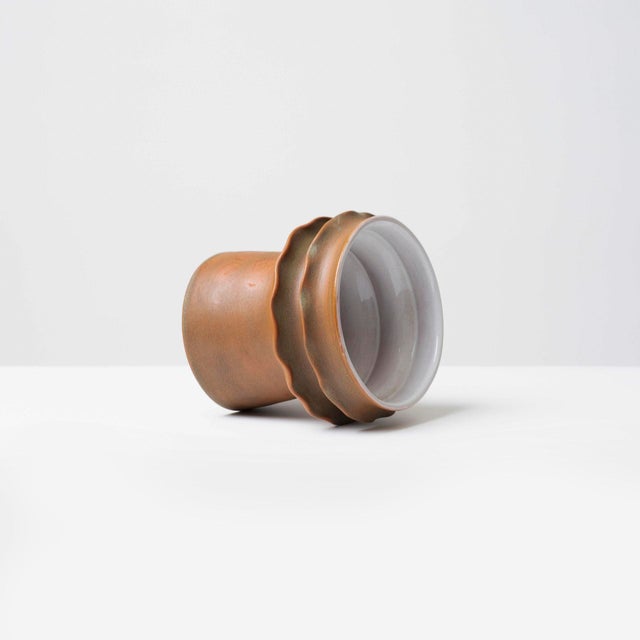 1960s Small Ceramic Vase, Former Czechoslovakia, 1960s For Sale - Image 5 of 6