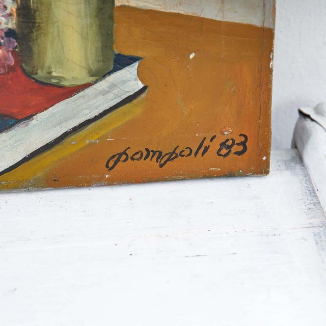 Elegant Bouquet of Vibrant Flowers, Pompoli 1983