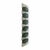 Italian Murano Glass and Brass Wall Sconces, 2010s, Set of 2 For Sale - Image 4 of 12