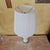 Vintage Paul Hanson White Porcelain Table Lamp on Brass Pagoda Base, Usa For Sale - Image 14 of 18