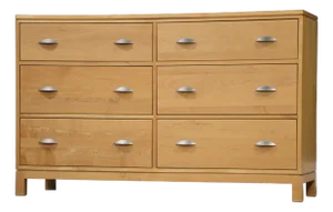 Solid Maple 56” Dresser by Copeland Furniture