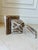 Vintage Handcarved Whitewashed Wood Corbel Wall Shelf For Sale - Image 9 of 14