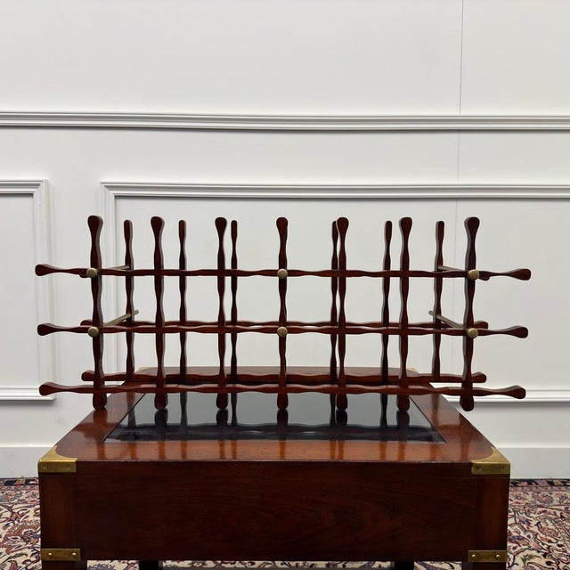 Large Wine Rack for Bookshelf from Globe Wernicke For Sale - Image 3 of 7