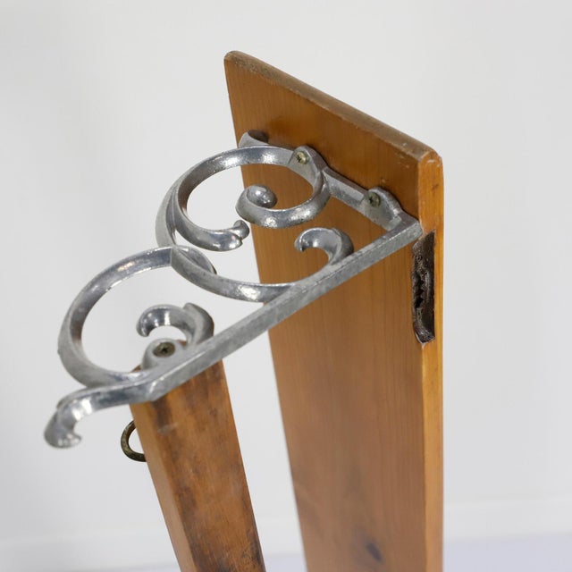 1930s Industrial Kitchen Wall Shelf For Sale - Image 4 of 4