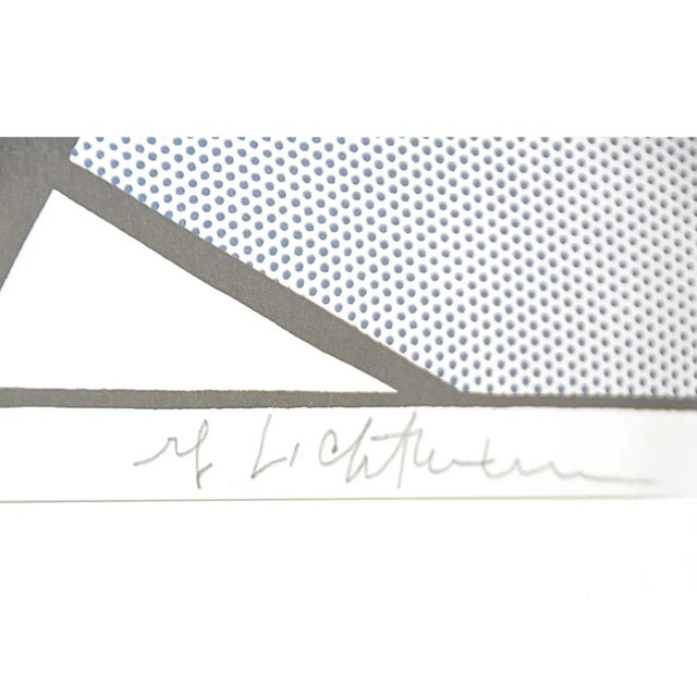 Mid 20th Century Mid 20th Century Roy Lichtenstein: As I Opened Fire Poster Triptych – Artist Signed For Sale - Image 5 of 11