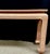 Mid-Century Karl Springer Style Grasscloth Console Table For Sale - Image 9 of 10