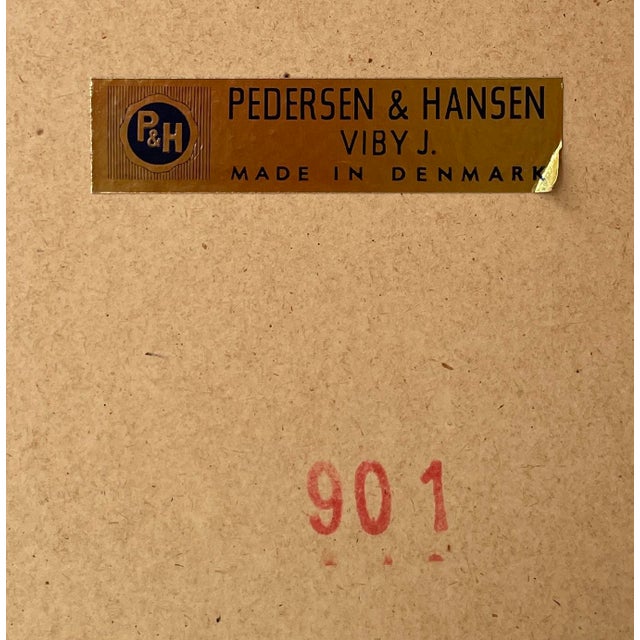 1970s Pedersen and Hansen Wall Mirror For Sale - Image 5 of 9