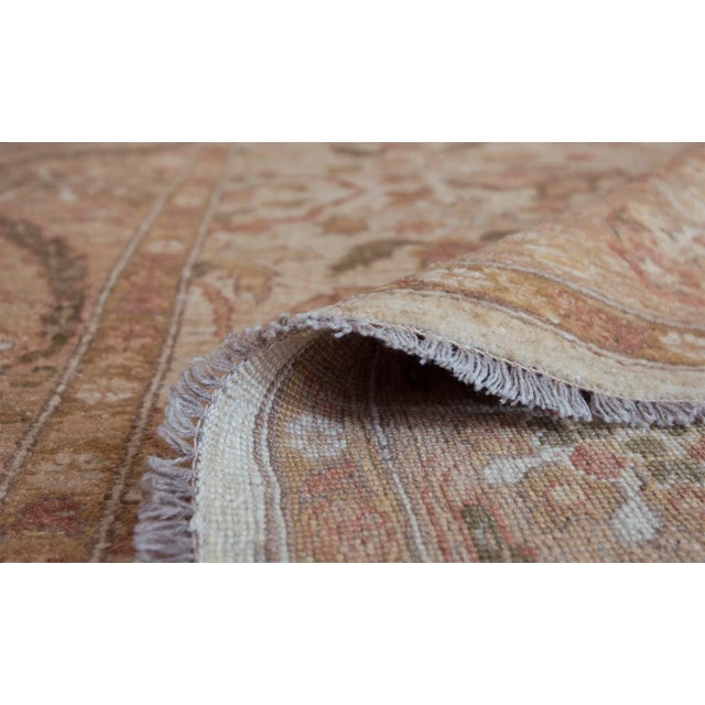 Transitional Mansour Handwoven Agra Rug - 6'3" X 9' For Sale - Image 3 of 6