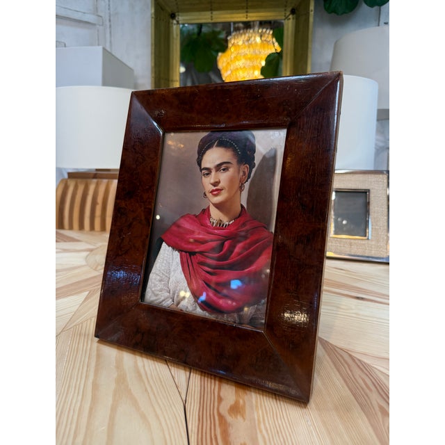 Vintage Aurora Made in Italy Wooden Picture Frame For Sale In Los Angeles - Image 6 of 6