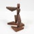 Mid-Century Modern Vintage Geometric Figurative Multi-Media Metal Sculpture For Sale - Image 3 of 6