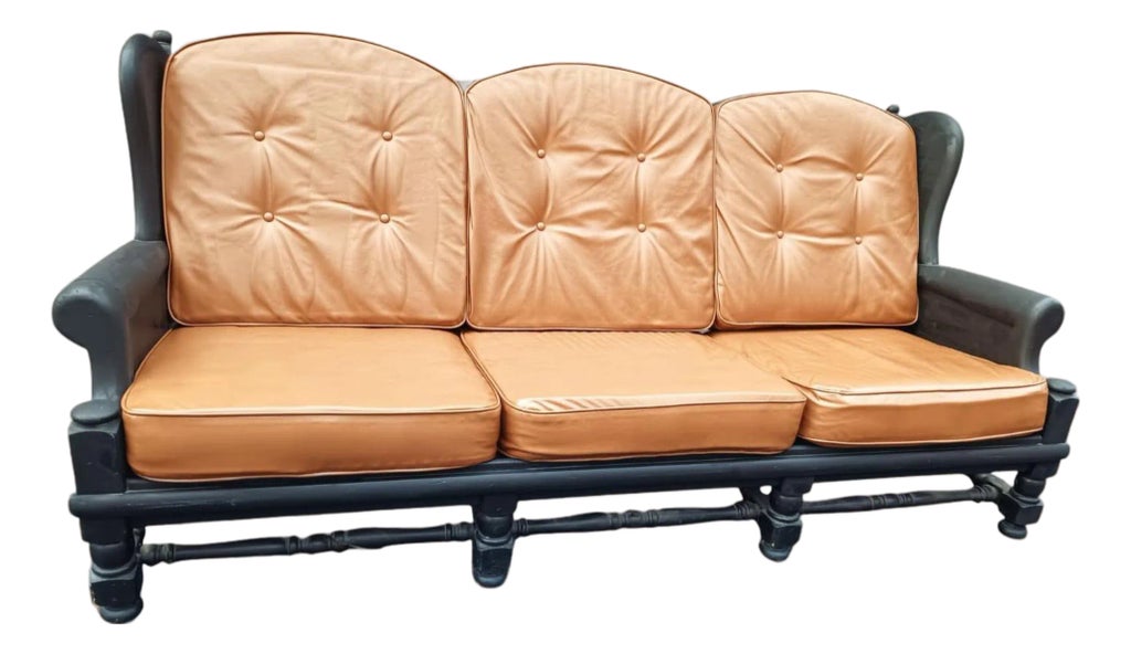 Rare Exquisite Vintage Ethan Allen Sofa | Chairish