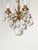 Antique 4 Arm 4 Light Glowing Graceful Brass Cut Lead Glass Crystal Chandelier ~ 4 Available For Sale - Image 11 of 11