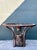 Early 20th Century Vintage Primitive Wagon Wheel Dining Table Pedestal For Sale - Image 5 of 12