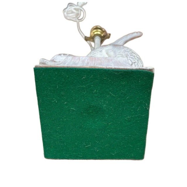 Carved Wood Dolphin Table Lamp For Sale - Image 10 of 10