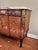 1930s French Louis XVI Style Marble Top Walnut Chest For Sale - Image 4 of 6