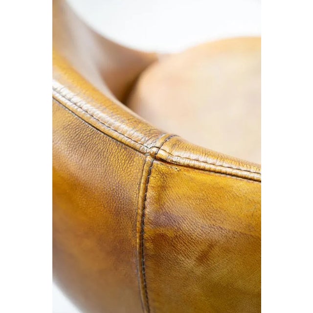 Set of Swivel Armchairs in Leather, 2000s For Sale - Image 16 of 18