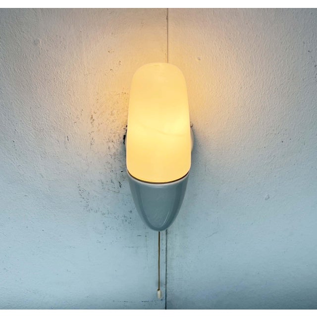 Mid-Century Modern German Ceramic 6065 Sconce by Wilhelm Wagenfeld for Lindner, 1950s For Sale - Image 11 of 18