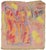 Sirio Pellegrini, Nude, Mixed Media, 1960s For Sale