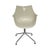 White Hard Plastic Meridiana Chair on Four-Legged Base by Christophe Pillet for Driade For Sale - Image 5 of 5