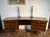 Mid-Century Curved Walnut Executive Desk from Morris of Glasgow, 1950s For Sale - Image 4 of 11