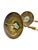 Metal Vintage French Barley Twist Brass Wall Lights, 1970, Set of 2 For Sale - Image 7 of 12