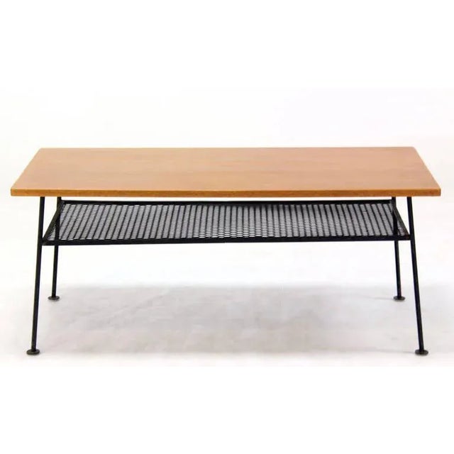 1960s Mid-Century Modern Mattieu Mategot Coffee Table For Sale - Image 4 of 9