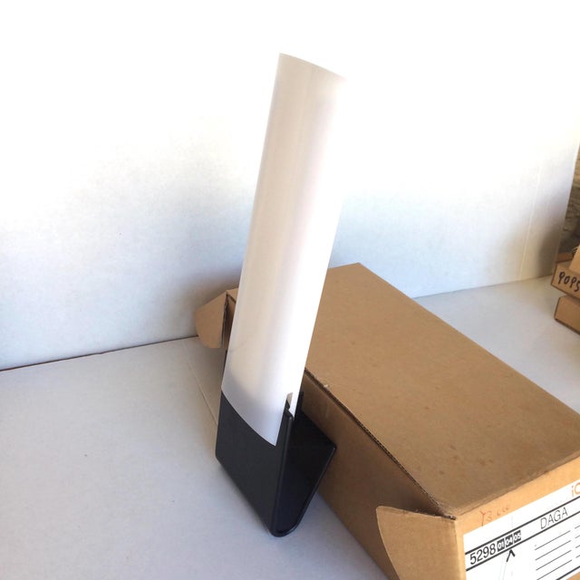 Model 5298 Daga Wall Lamp in Glass and Aluminum by B.U. Gecchelin for Guzzini, 1980s, in Flawless conditions. Designed...