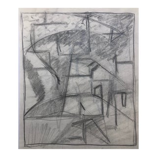 1950s Abstract Mid-Century Modern Drawing For Sale