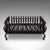 Antique Fire Basket, English, Cast Iron, Fireplace Grate, Edwardian, Circa 1905 For Sale - Image 4 of 10