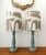 Vintage Wooden Lamps with Modern Lampshades, 1980s, Set of 2 For Sale - Image 11 of 11