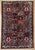 Hand-knotted rug from the Bakhtiari tribes of western Iran, featuring a classic Kheshti (garden panel) design composed of...