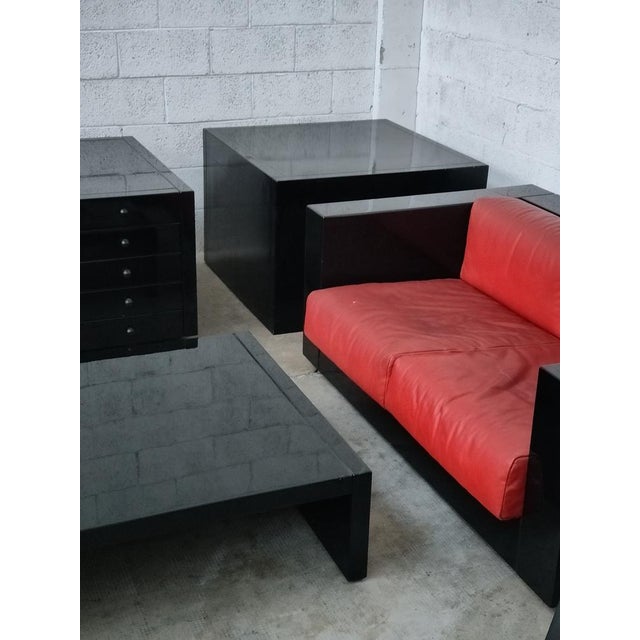 Saratoga Living Room Set by Lella & Massimo Vignelli for Poltronova, 1960s, Set of 5 For Sale - Image 6 of 15