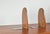 Brown Mid-Century Scandinavian Bookends in Wood, 1960s, Set of 2 For Sale - Image 8 of 18