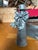 Traditional 1990s Handcrafted Philippine Galvanized Metal Bow Candleholders & Heart Basket – 3 Pc Set For Sale - Image 3 of 8