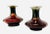 Vintage Chinese Flambé Sang De Boeuf Transmutation Glazed Craquelure Porcelain Vases a Set of 2 For Sale - Image 4 of 13