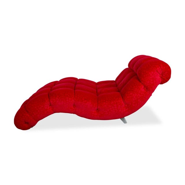 Fabric Chaise Lounge from Bretz For Sale - Image 10 of 12