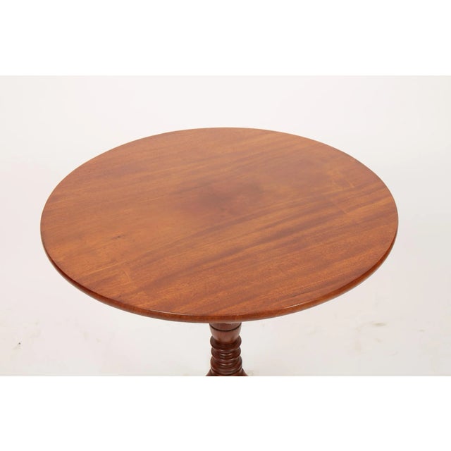 Antique Foldable Side Table For Sale - Image 3 of 6