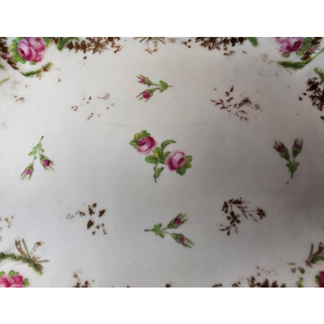 Early 19th Century Old Paris Porcelain Oval Bowls - Set of 2 For Sale - Image 10 of 12