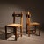 Brutalist Oak & Rush Chairs, Europe, 1960s For Sale - Image 17 of 17