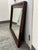 Omexey Home Furnishings Cherry Wood Wall Mirror For Sale - Image 4 of 12